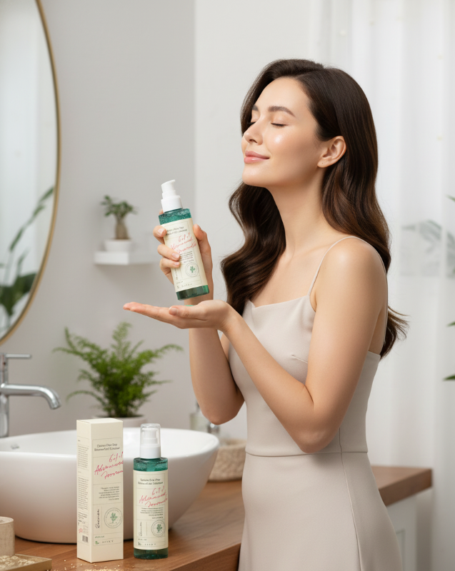 غسول الوجه الكوري المتوازن بالكينوا من أكسيس-واي - غسول كوري لطيف لجميع أنواع البشرة Axis-Way Quinoa Balanced Korean Facial Wash - A Gentle Korean Cleanser for All Skin Types