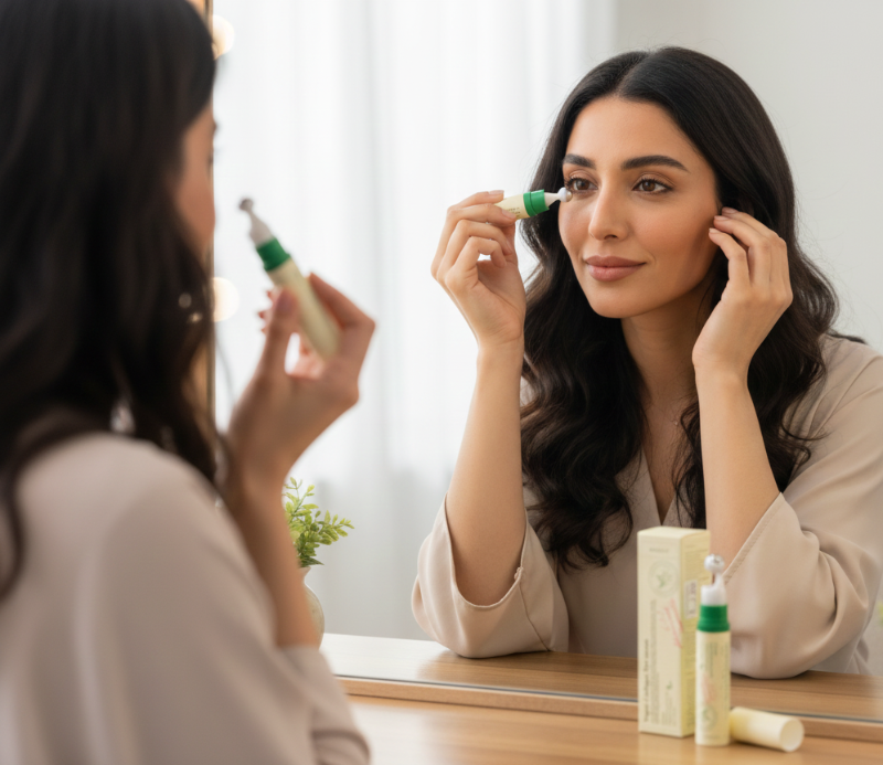 AXIS-Y Vegan Collagen Eye Serum | Wrinkle-Reducing Eye Treatment with CoolTouch Applicator