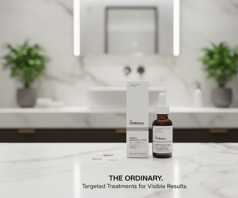 The Ordinary Caffeine Solution 5% + EGCG | Eye Serum for Puffiness & Dark Circles