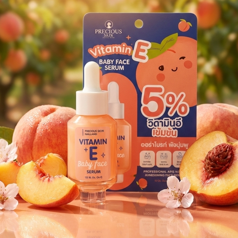 سيروم فيتامين E للوجه  Vitamin E serum for the face