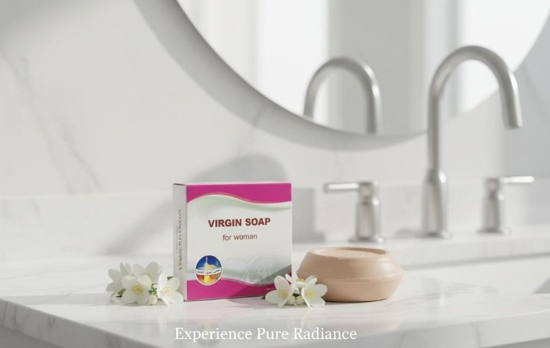 صابون فيرجن لغسل المناطق الحساسة من مختبر جبال اليمن | متوازن الحموضة وتنظيف طبيعي Virgin Intimate Wash Soap from Yemen Mountains Laboratory | pH Balanced & Natural Cleansing