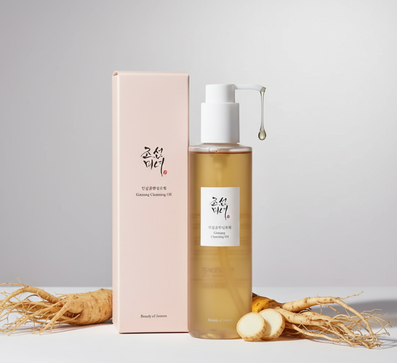 Beauty of Joseon Ginseng Cleansing Oil - Hanbang Korean Oil Cleanser with Soybean & Ginseng