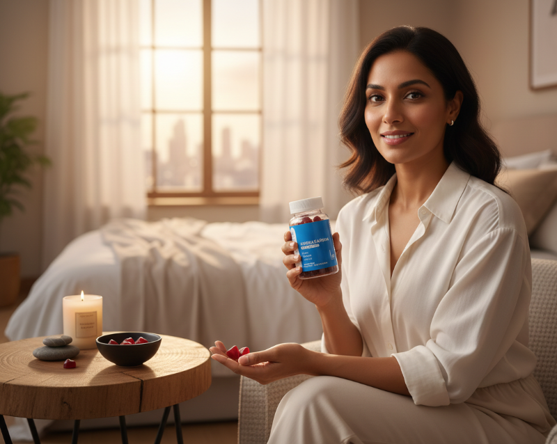 Ashwagandha Gummies | KSM-66 Ashwagandha for Stress Relief, Relaxation & Immune Support