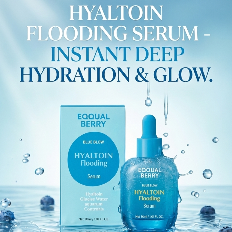 Hyaltoin Flooding Serum with 11 HAs, Glacier Water & 5 Ceramides | EQQUAL BERRY