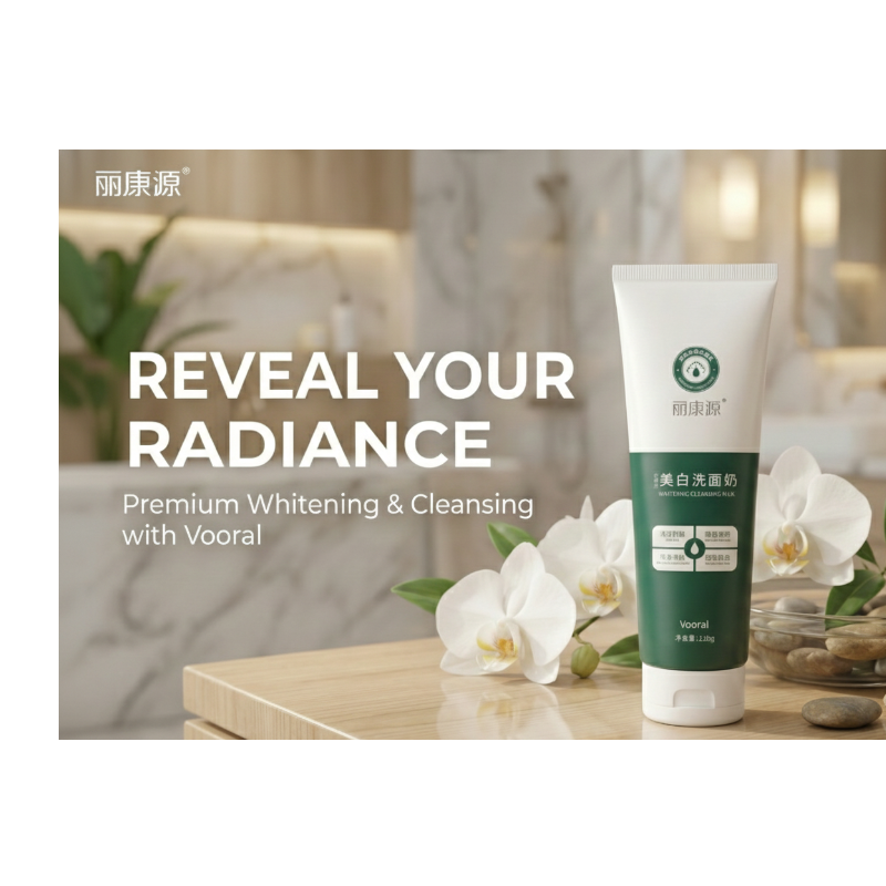 حليب التنظيف يازهي المُبيض من معهد دكتور هاو - غسول مُشرق للوجه مع النياسيناميد لعلاج البقع والبهتان  Dr. Hao Institute Yazhi Whitening Cleansing Milk - Brightening Facial Wash with Niacinamide for Blemishes and Dullness