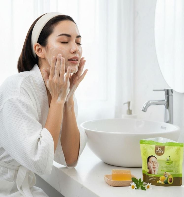 مجموعة العناية بالوجه بالأفوكادو والعسل | سيروم وكريم - مرحباً يا يادي Avocado and Honey Facial Care Set | Serum and Cream - Hello Yadi