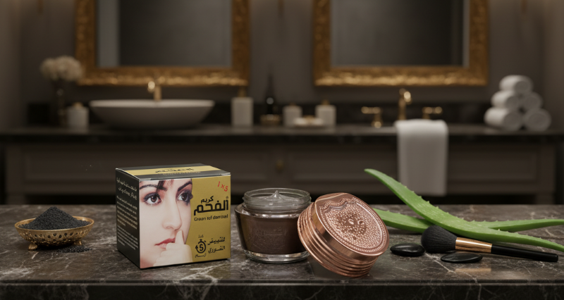 Cream of Charcoal (كريم الفحم): Removes Kelf, Dark Spots & Scars