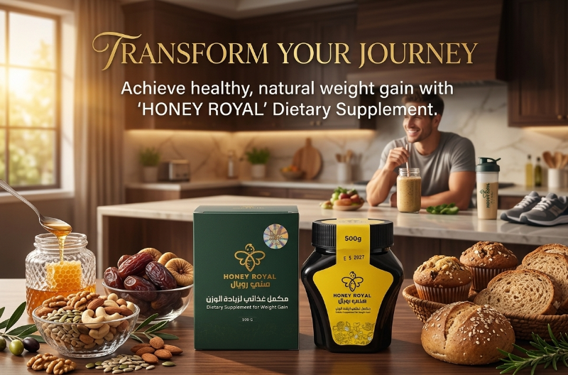 Honey Royal Weight Gain Supplement 500g Royal Jelly, Ginseng & Honey – Natural Appetite Booster