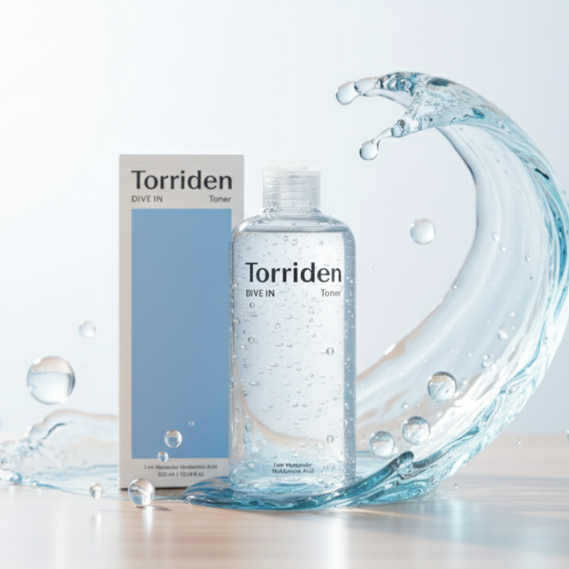 Torriden DIVE-IN Low Molecular Hyaluronic Acid Toner | 5D Hyaluronic Acid Complex | Deep Hydrating Soothing Toner for All Skin Types