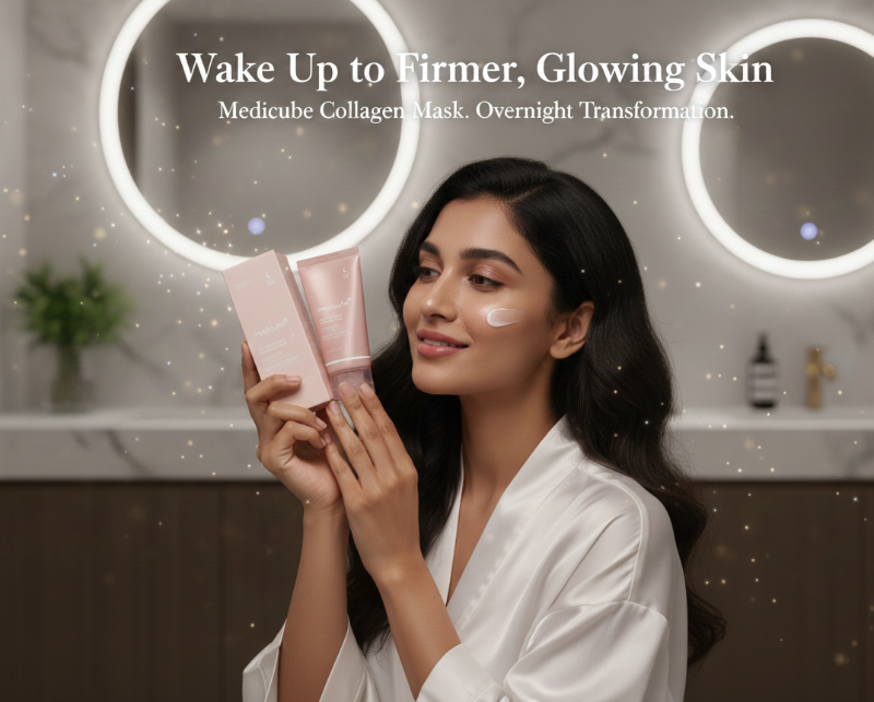 Medicube Collagen Night Wrapping Mask | Overnight Peel-Off Firming Mask with Collagen & Niacinamide