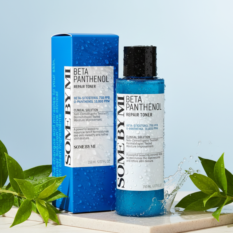 SOME BY MI Beta Panthenol Repair Toner | Beta-Panthenol™ Complex + 8 Hyaluronic Acids | Barrier Repair Toner for Sensitive & Acne-Prone Skin