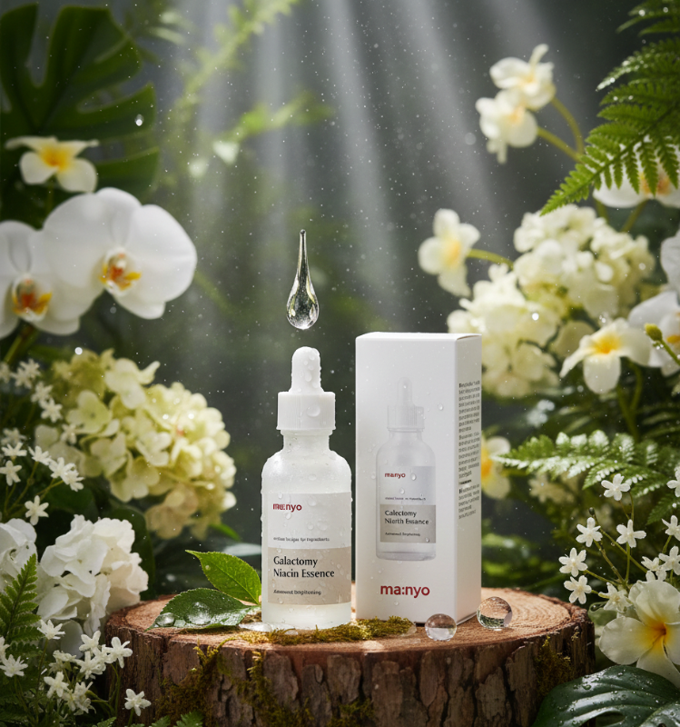 Ma:nyo Galactomy Niacin Essence | 97% Galactomyces Ferment + 2% Niacinamide | Brightening & Pore-Refining Essence | Korean Skincare