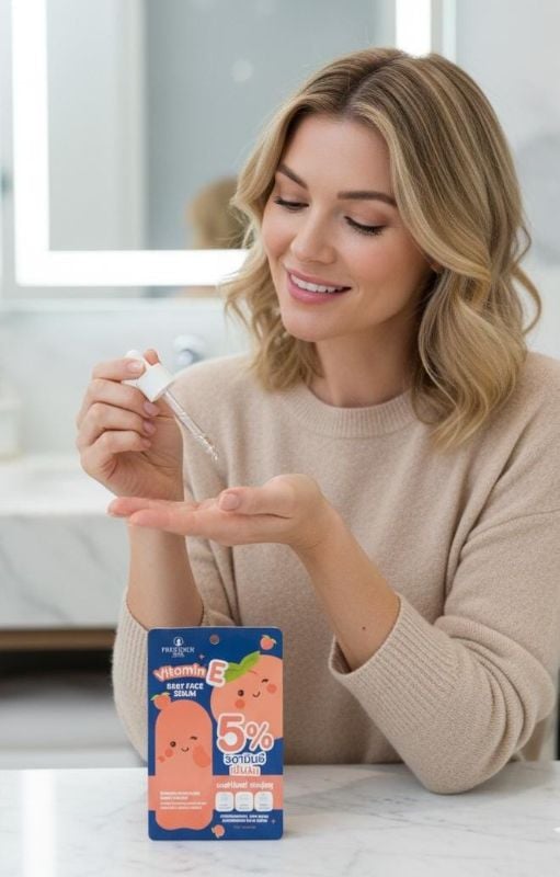 سيروم فيتامين E للوجه  Vitamin E serum for the face