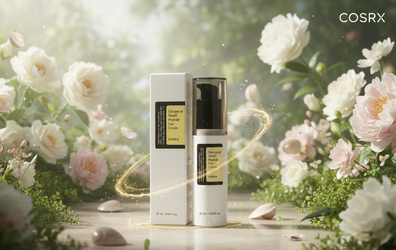 COSRX Advanced Snail Peptide Eye Cream | 73% Snail Mucin + 5-Peptide Complex | Brightens Dark Circles & Firms – 25mL