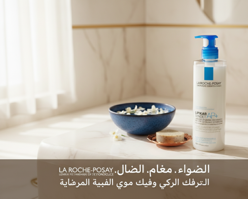 لا روش-بوزيه ليبيكار سينديت AP+ - غسول كريمي مُجدد للدهون للبشرة الجافة والمعرضة للإكزيما La Roche-Posay Lipikar Syndette AP+ - Lipid-Replenishing Creamy Wash for Dry and Eczema-Prone Skin