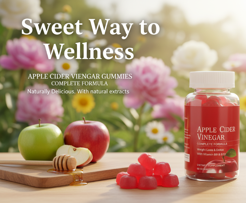 Apple Cider Vinegar Complete Formula Gummies | ACV Gummies for Weight Management & Detox Support