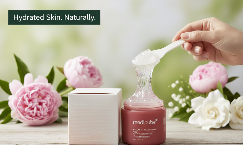 Medicube Collagen Jelly Cream | Niacinamide + Hydrolyzed Collagen Firming Moisturizer