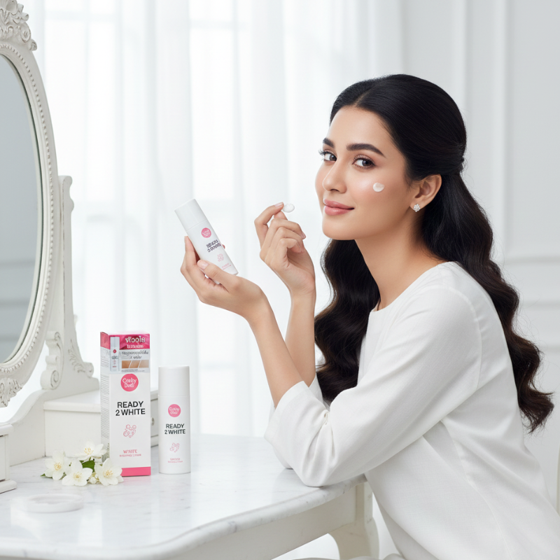 Cathy Doll Ready 2 White Boosting Cream – Instant Brightening & Moisturizing Cream with Nano Encapsulation Technology | Non-Greasy, Fast-Absorbing