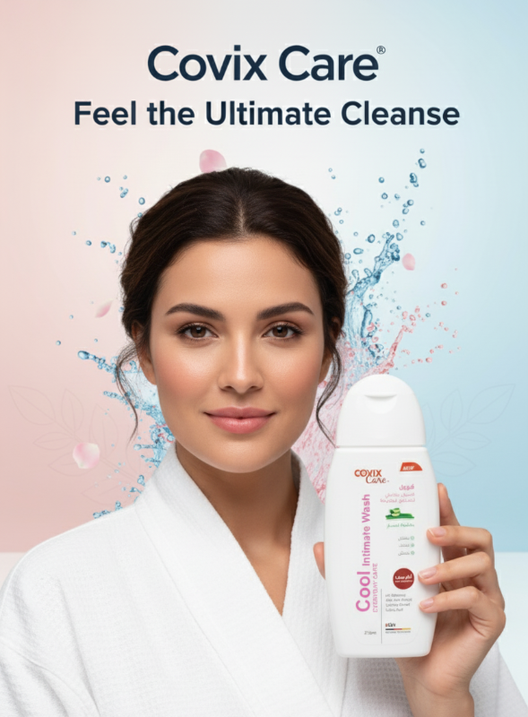 غسول كوفيكس كير للمناطق الحساسة | متوازن الحموضة مع الصبار لتهدئة وترطيب وإنعاش منطقتكِ الحساسة  Cofix Care Intimate Wash | pH Balanced with Aloe Vera to Soothe, Moisturize, and Refresh Your Sensitive Area