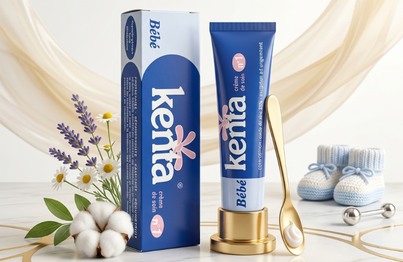 Kenta Moroccan Cream: Lightens Sensitive Areas, Elbows & Knees – Soothes Irritation, Gentle for Babies