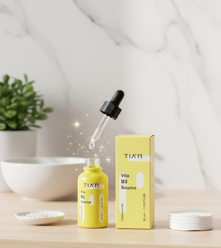 TIA'M Vita B3 Source Serum | 10% Niacinamide + 2% Arbutin | Dark Spot Corrector & Brightening Serum | 40ml