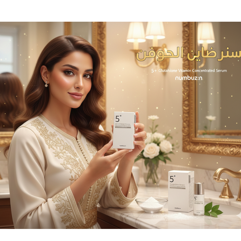 Numbuzin No.5+ Glutathione Vitamin Concentrated Serum | 4% Tranexamic Acid + 5% Niacinamide + Glutathione | Clinical Dark Spot Corrector for Sensitive Skin