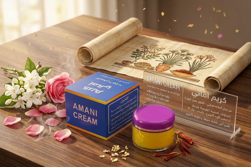 Amani Cream: Herbal Face Whitening Cream – Natural Extract for Brighter, Even Skin Tone