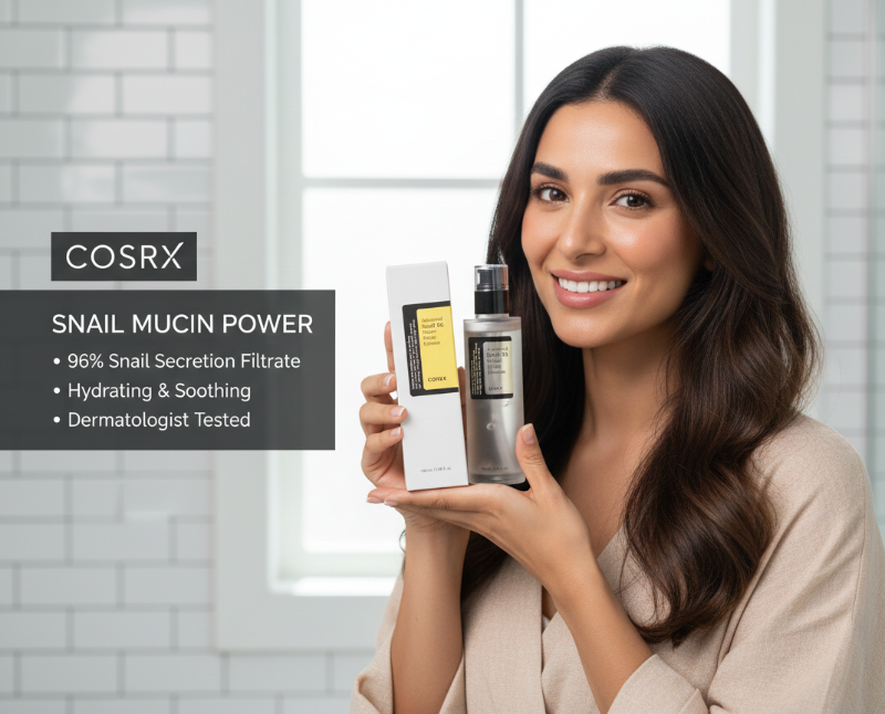COSRX Advanced Snail 96 Mucin Power Essence | 96% Snail Secretion Filtrate for Hydration & Repair