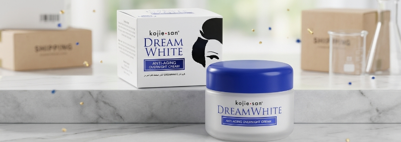 Kojie San Dream White Anti-Aging Overnight Cream: Night Treatment for Signs of Aging – Consult Dermatologist