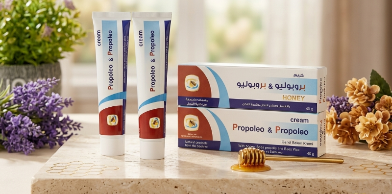 Beepharma Propoleo&Propoleo Hemorrhoid Cream 40g: Natural Honey, Propolis & Beeswax – Certified Bee Product