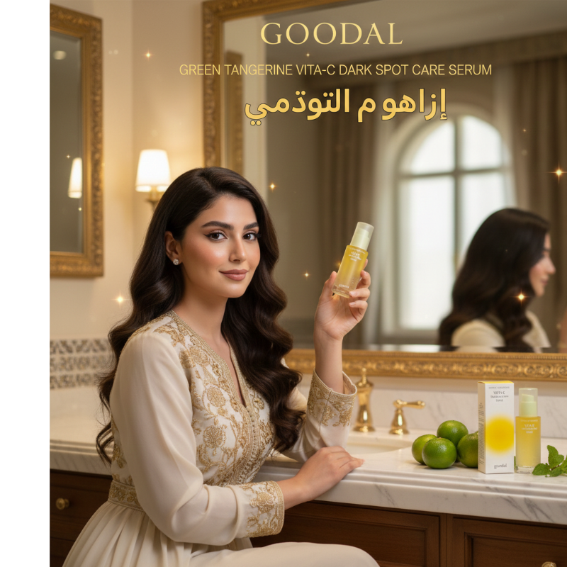 Goodal Green Tangerine Vita C Dark Spot Care Serum | 70% Fresh Green Tangerine Extract | Brightening & Calming | All Skin Types