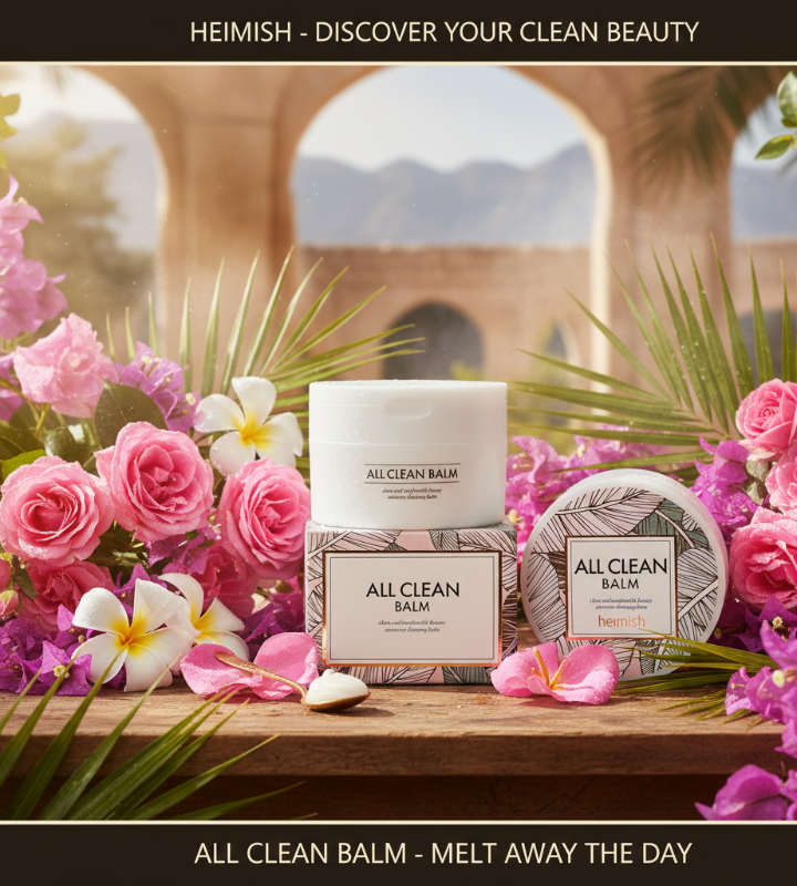 Heimish All Clean Balm – The Viral 3-Texture Melting Cleanser | Award-Winning Makeup Remover for Sensitive Skin | K-Beauty Cult Favorite