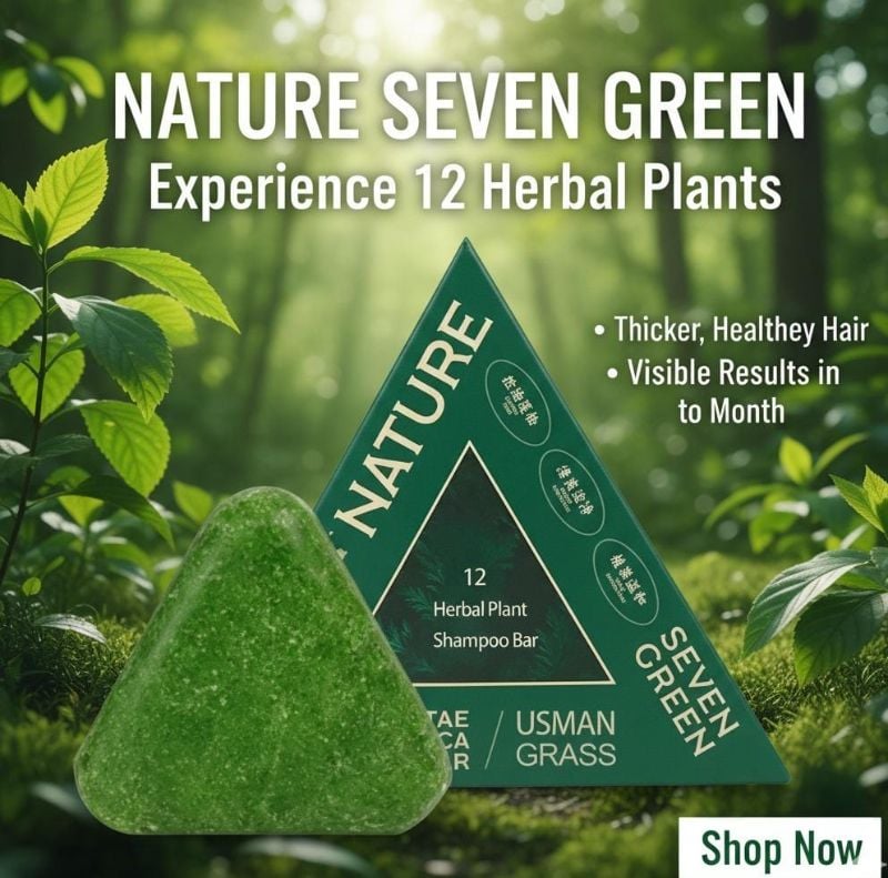 شامبو عثمان جراس لصحة فروة الرأس - شامبو عشبي قوي لتقليل القشرة وتقوية الشعر  Osman Grass Shampoo for Scalp Health - A powerful herbal shampoo to reduce dandruff and strengthen hair