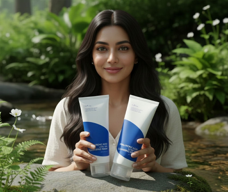 رغوة تنظيف Isntree بحمض الهيالورونيك منخفضة الحموضة: منظف مرطب يعتني ببشرتك  Isntree Hyaluronic Acid Low pH Cleansing Foam: A Hydrating Cleanser That Cares for Your Skin