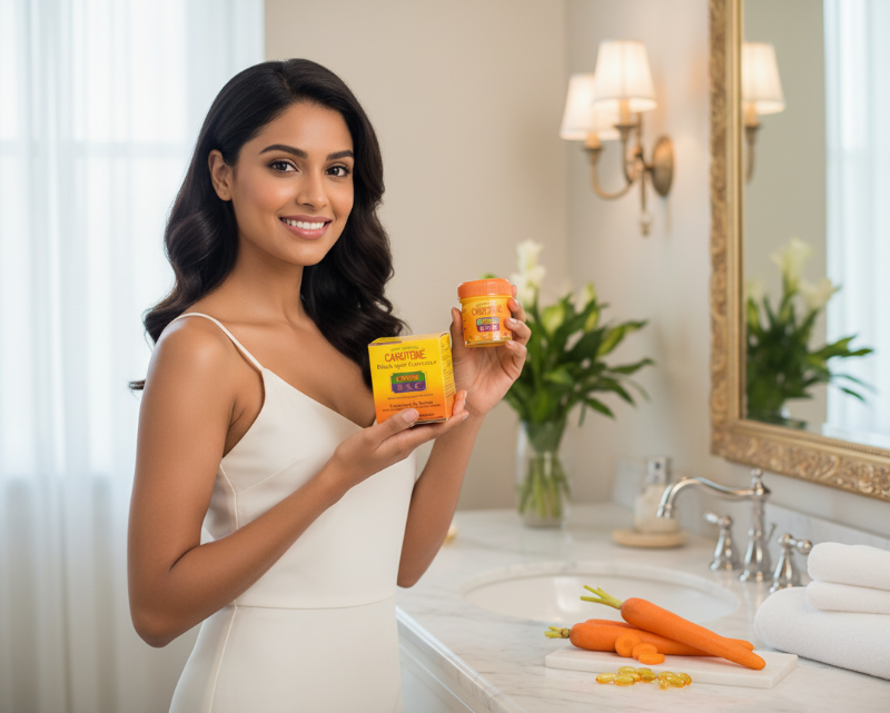 Carotone Black Spot Corrector Cream 30ml – Dark Spot Treatment with Carrot Oil & Vitamin E | Reduces Hyperpigmentation & Acne Marks