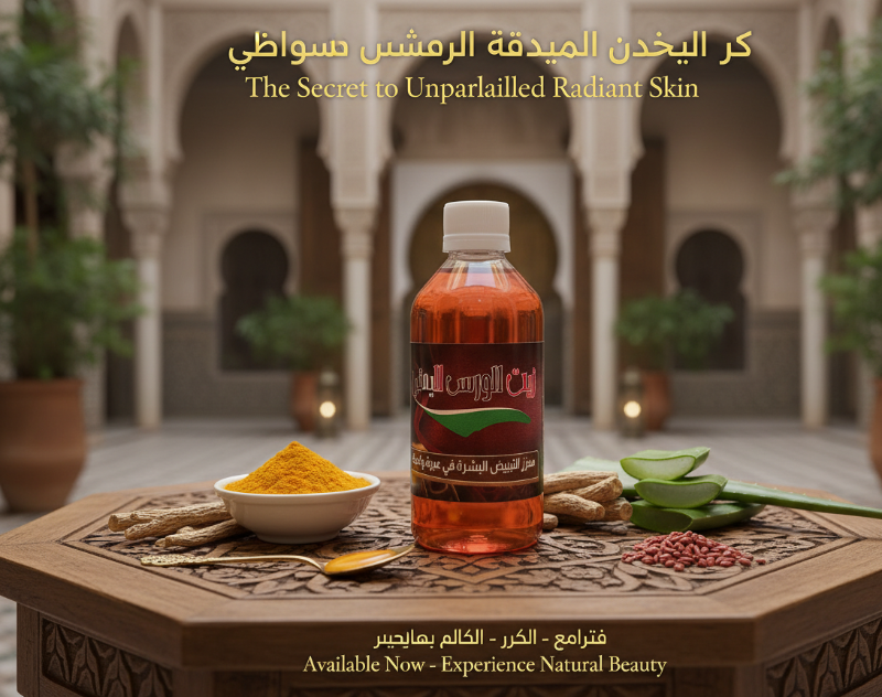 Yemeni Wars Oil (زيت الورس اليمني) | Natural Skin Whitening Booster for Dark Spots, Melasma & Freckles