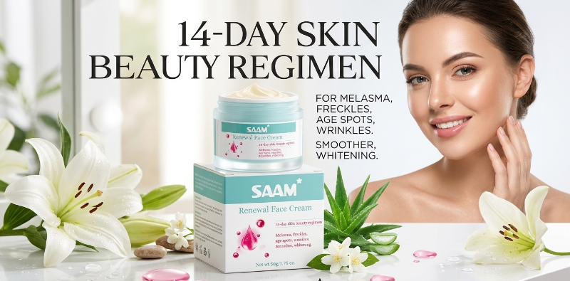 SAAM Renewal Face Cream: Targets Melasma, Freckles, Age Spots & Wrinkles – Consult Dermatologist Before Use