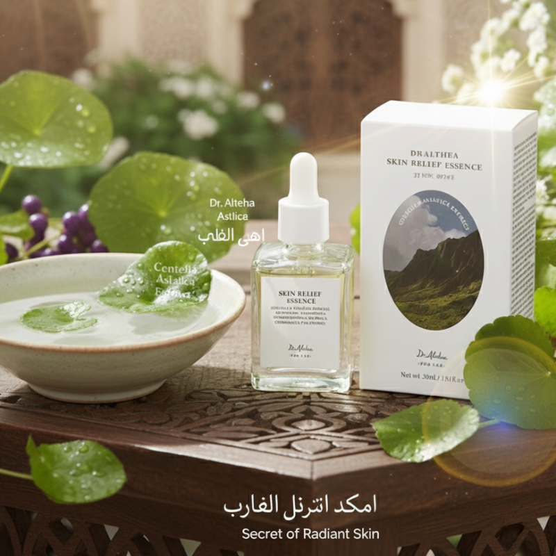 Dr. Althea Skin Relief Essence | Centella Asiatica Hyaluronic Acids | Vegan Calming Ampoule for Acne-Prone Skin | EWG Green