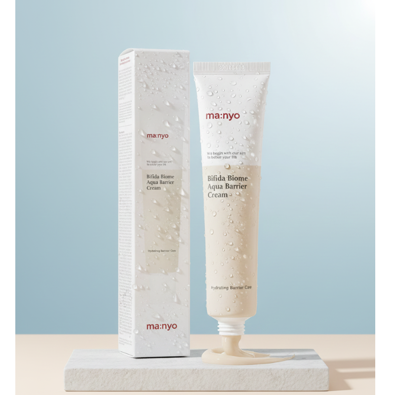 Ma:nyo Bifida Biome Aqua Barrier Cream | Probiotic & Bifida Ferment Cream | Lightweight Moisture Barrier Repair | With Liposome Capsules