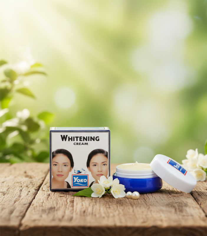 كريم يوكو لتفتيح البشرة 4 جرام | يفتح ويوحد لون البشرة | يخفي البقع الداكنة  Yoko Skin Lightening Cream 4g | Brightens and Evens Skin Tone | Conceals Dark Spots