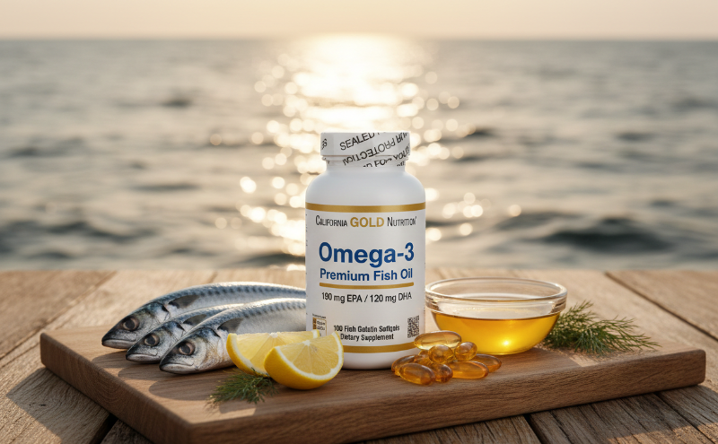 California Gold Nutrition Omega‑3 Premium Fish Oil | High‑Purity EPA & DHA for Immune & Heart Health