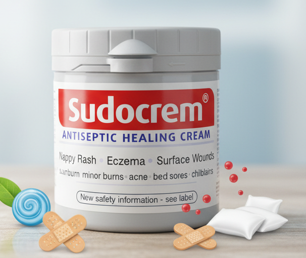 Sudocrem Antiseptic Healing Cream: For Nappy Rash, Eczema, Burns & Bed Sores