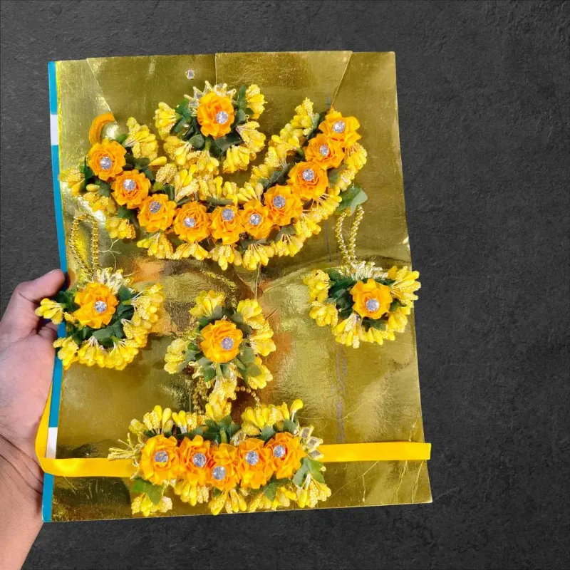 Funky Mehndi Maiyon Bridal Jewellery Set