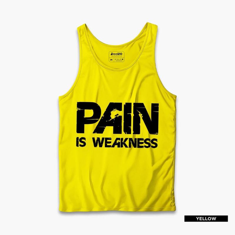 Men's Printed Sando Tanks For Men's, Pack of 3 (Pain)
