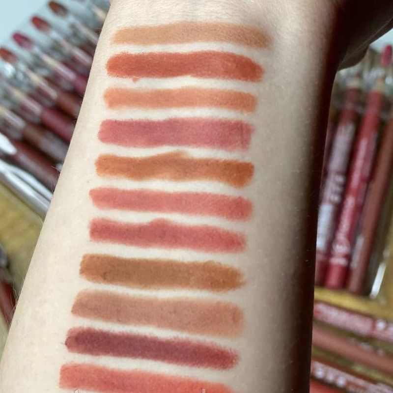 Flormar Matte Color Lip Pencil Set