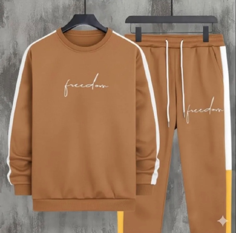 2pcs Men's Dri Fit Printed Tracksuit