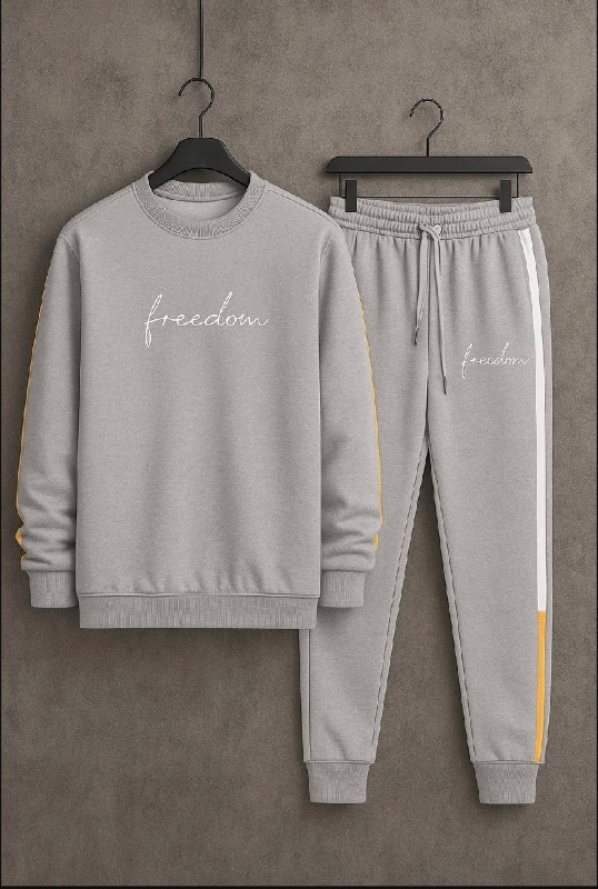 2pcs Men's Dri Fit Printed Tracksuit