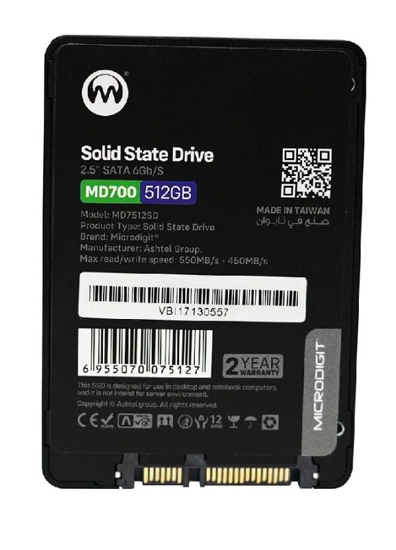 SSD 512GB  MICRODIGIT
