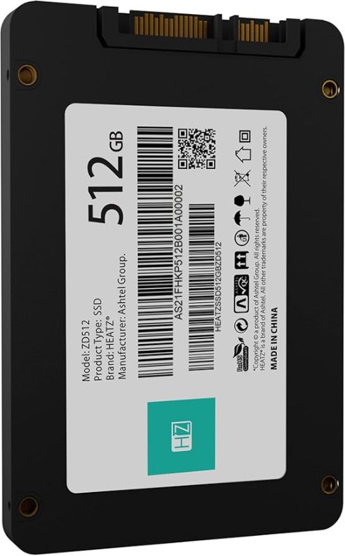 SSD 512GB HEATZ