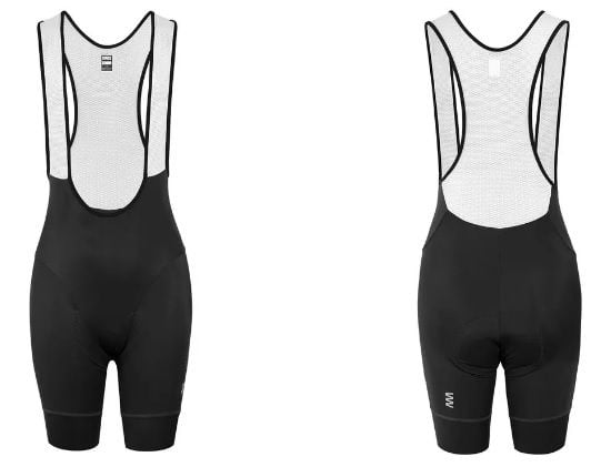 LICRA SUAREZ BIB SHORT AVANT LINE GARE BLACK MUJER